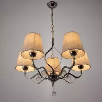 Люстра "Изабель" 5x40Вт E27 хром 58x58x39 см BayerLux