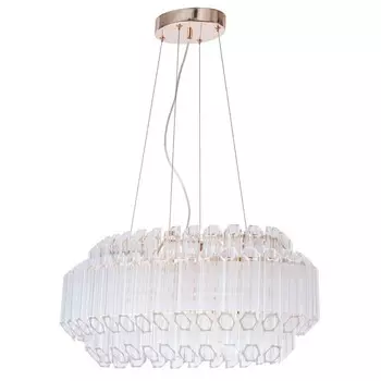 Люстра JASTIN, 5x40Вт E14, цвет золото