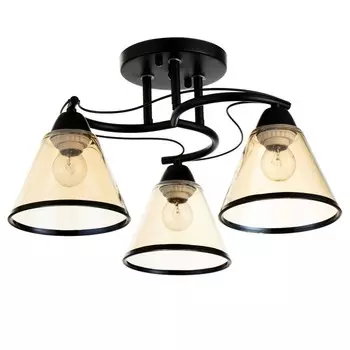 Люстра «Эдотт» 3хЕ27 40 Вт черный 434325 см BayerLux