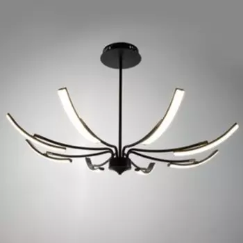 Люстра "Элеганс" LED 64Вт 3000-6000К черный 100х100х45 см BayerLux