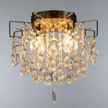 Люстра «Элизабет» 4хE27 40 Вт бронза 404040 см BayerLux