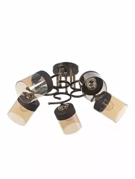 Люстра «Элла» 5хЕ27 40 Вт черный 707027 см