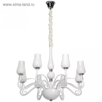 Люстра "Элла" 8x40Вт E14 хром