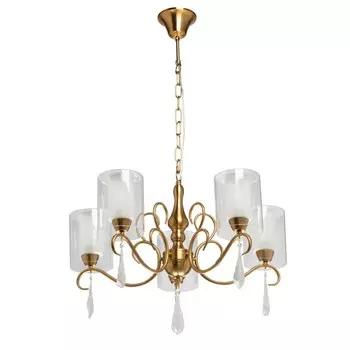 Люстра «Эллегия», размер 62x94x62 см, 200Вт 5xE14 IP 20