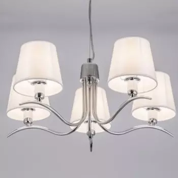 Люстра Эмма, 5x60Вт Е14 хром