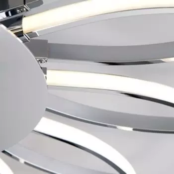 Люстра Jenssen 168Вт LED хром