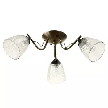 Люстра «Эсм BayerLuxина» 3хЕ27 40 Вт бронза 474719 см BayerLux