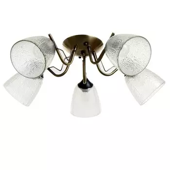 Люстра «Эсм BayerLuxина» 5хЕ27 40 Вт бронза 505019 см BayerLux