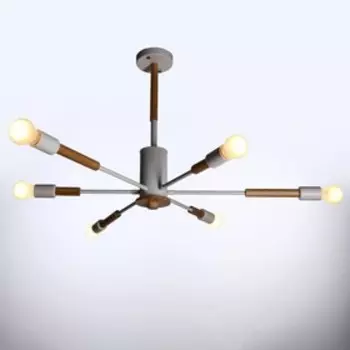 Люстра «Этингер» 640 Вт E27 белый 949450 см BayerLux