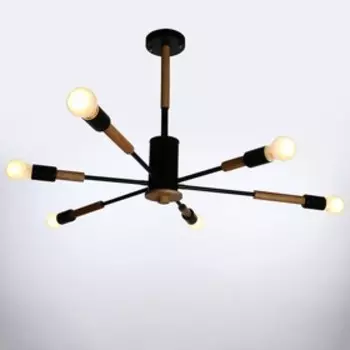 Люстра «Этингер» 640 Вт E27 черный 949450 см BayerLux