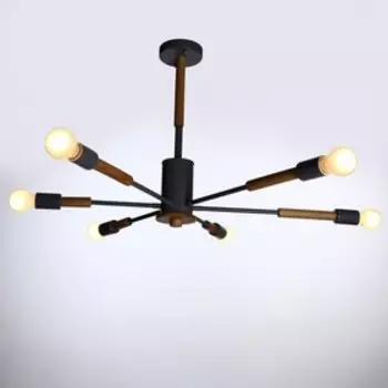 Люстра «Этингер» 640 Вт E27 серый 949450 см BayerLux