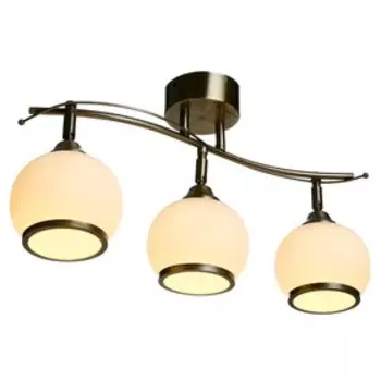 Люстра "Этни" 3x40Вт E27 бронза 53х23х23см