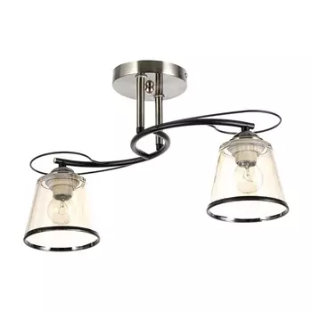 Люстра «Каэль» 2хЕ27 40 Вт черно-бронзовый 4028 см