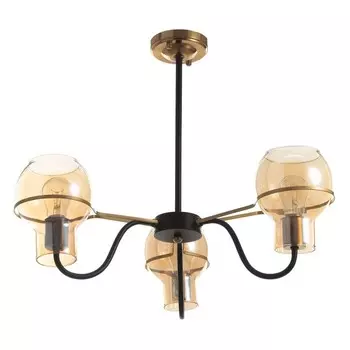 Люстра «Кэган» 3хE27 40 Вт черный 686846.5 см BayerLux