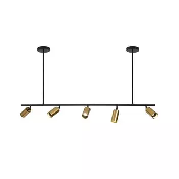 Люстра «Кайко», размер 120x15x70 см, 5x10Вт, GU10