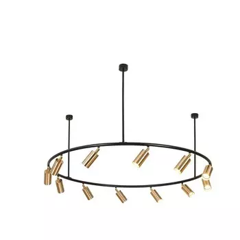Люстра «Кайко», размер 120x80 см, 12x5Вт, GU10