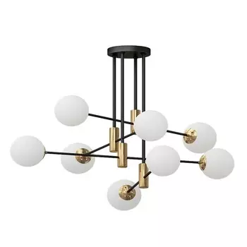 Люстра «Кайри», размер 95x68 см, 8x40Вт, E27