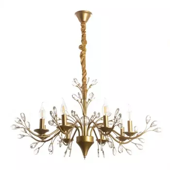Люстра «Камила» 8хЕ14 40 Вт латунь 8484100 см