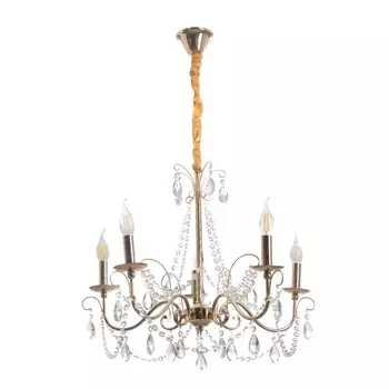 Люстра «Кэнди» 5хЕ14 40 Вт золото 6464100 см