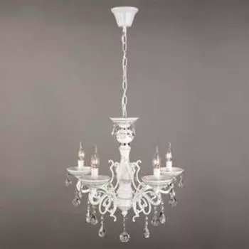 Люстра Karisa, 5x60Вт E14, цвет белый