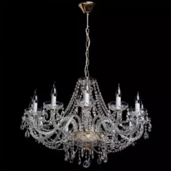 Люстра «Каролина», 12x60Вт E14, золото