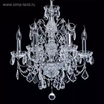 Люстра «Каролина» 6x60Вт E14 хром