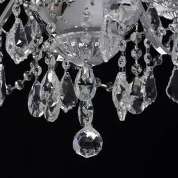 Люстра «Каролина», 8x60Вт E14, хром