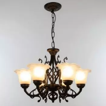 Люстра "Кастиллио" 6хЕ27 60Вт черная 50х50х67см