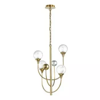 Люстра KELLI, 4x40Вт E14, цвет золото, IP20