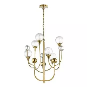 Люстра KELLI, 6x40Вт E14, цвет золото, IP20