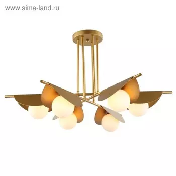 Люстра Kernel, 6x25Вт G9, цвет золото
