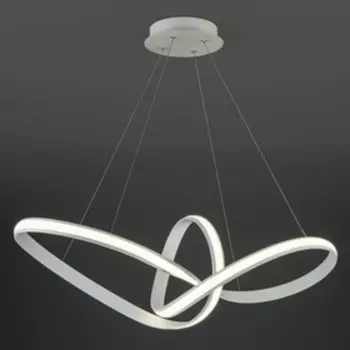 Люстра Kink, 42Вт LED, 4200К, 2100лм, цвет белый