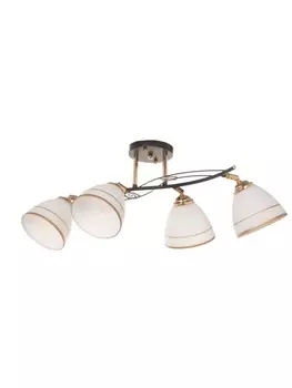 Люстра «Кира» 440 Вт Е27 черный/золото