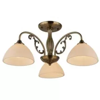 Люстра KL.3037-3-S AB, 3x60Вт E27, цвет бронза