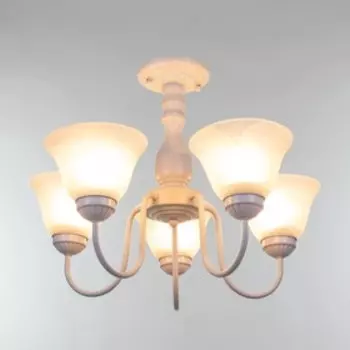 Люстра "Классика" 5хЕ27 60Вт белый 52х52х34см BayerLux