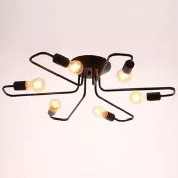 Люстра «Клауд» 640 Вт E27 черный 828216 см BayerLux