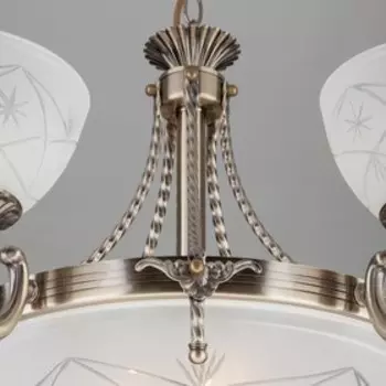 Люстра Kleo 8x60Вт E27 бронза