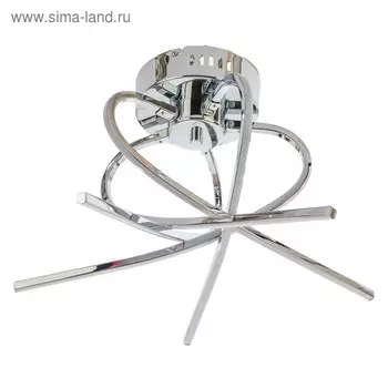 Люстра "Кляйн", 24Вт LED, цвет хром