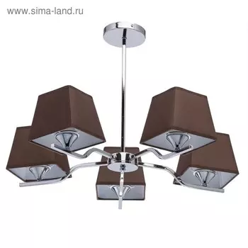 Люстра "Конрад" 5x60Вт E27 хром