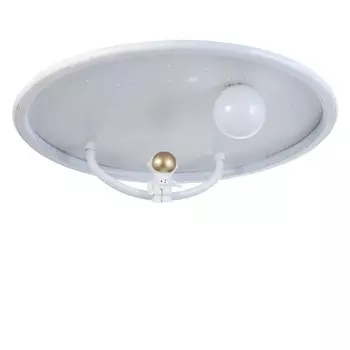 Люстра "Косм BayerLuxонавт" LED 46Вт 3000-6000К белый 50х50х13 см BayerLux