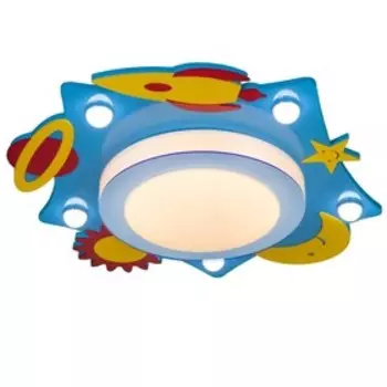 Люстра "Косм BayerLuxические приключения" LED 33Вт сине-желтый BayerLux