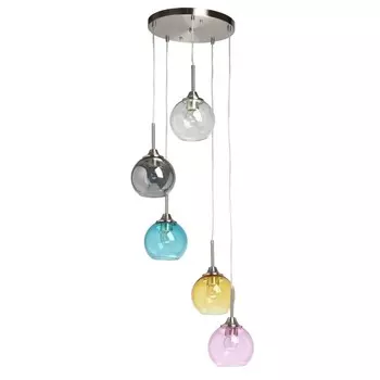 Люстра «Крайс», размер 43x117x43 см, 300Вт 5xE27