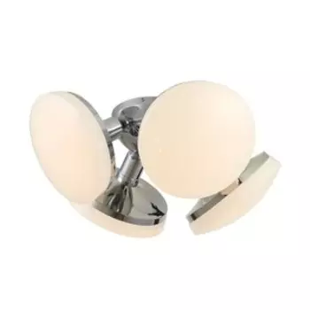 Люстра «Kристалино» 4x12Вт LED 4000К никель 45x23x22,5см