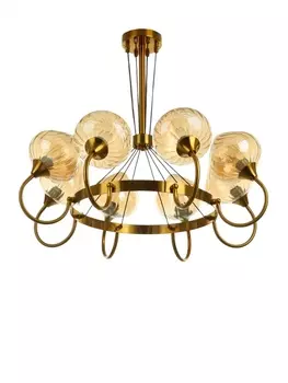 Люстра «Крофт» 640 Вт Е27 золото 6565112 см