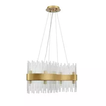 Люстра Kronos, 10x35Вт G9, цвет золото