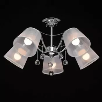 Люстра "Лацио", 5x60Вт E27, цвет хром
