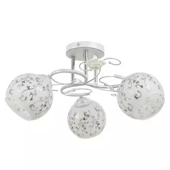 Люстра "Ладель" 3хЕ27 40Вт белый 50х50х25 см BayerLux