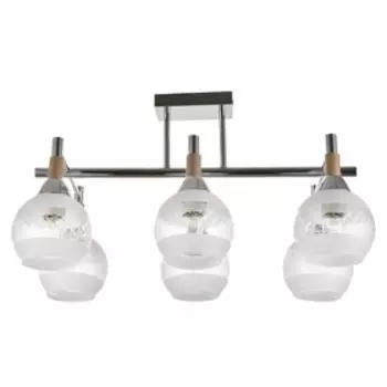 Люстра "Лакки" 6х40Вт Е27 хром