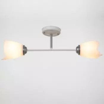 Люстра Лала 2х15Вт E27 белый 54х16х11см BayerLux