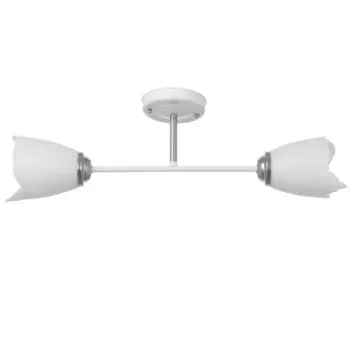 Люстра Лала 2х15Вт E27 белый 54х16х11см BayerLux